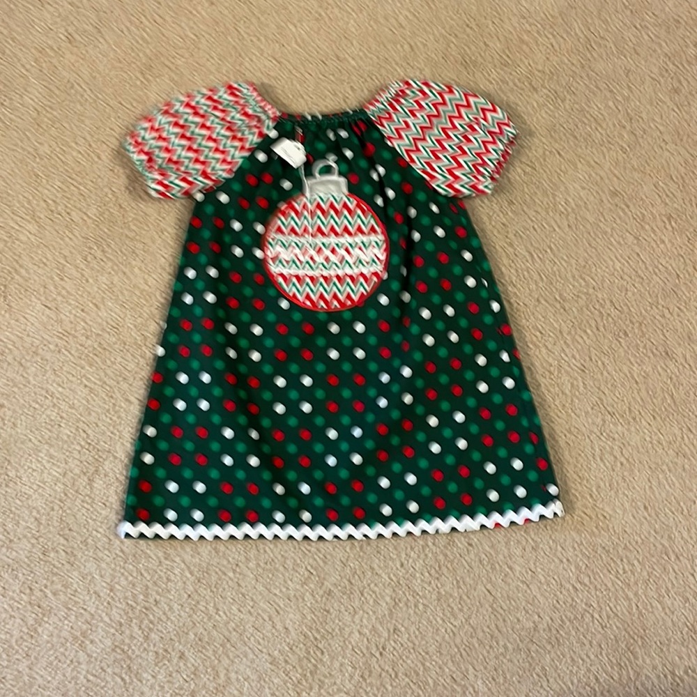 Polka dot Christmas dress